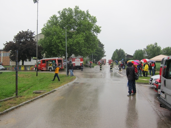 Übung zur Ladungssicherung – Feuerwehr Wolkersdorf